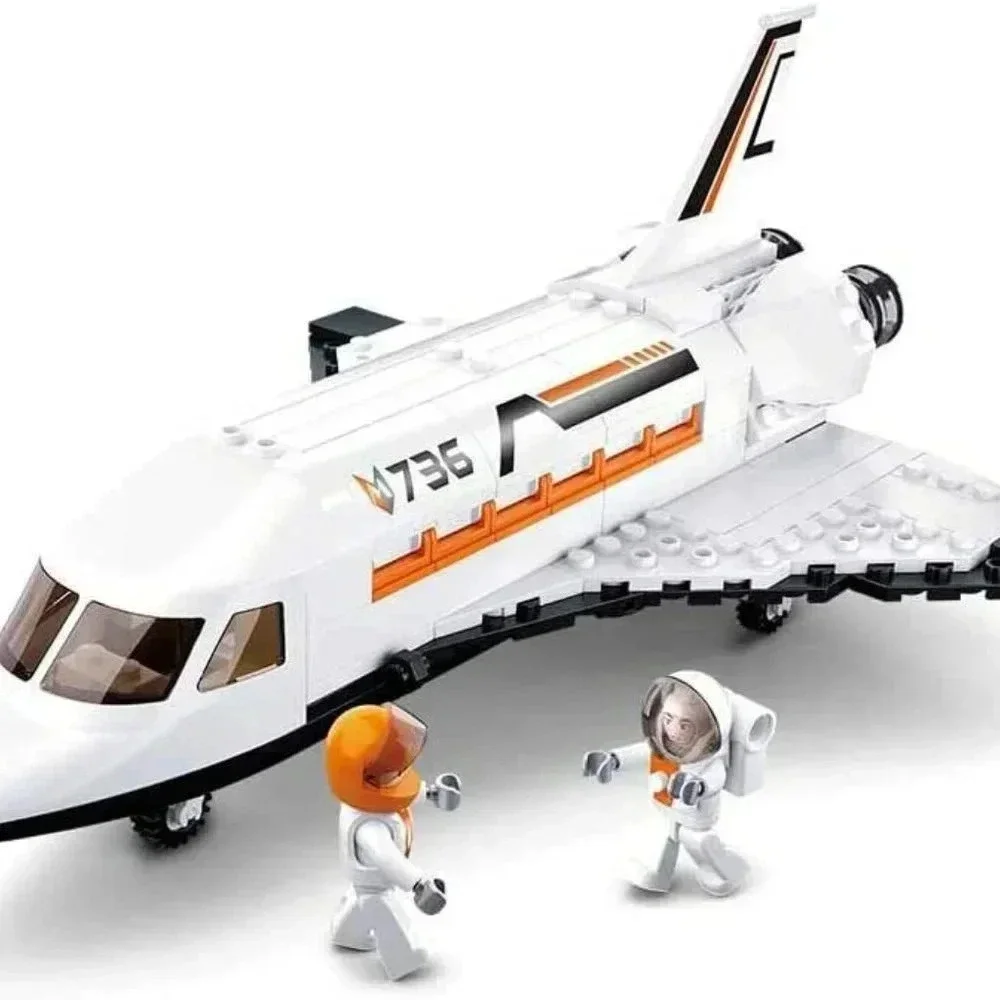 NEW Space Exploration Shuttle Brick Building Playset 231pcs